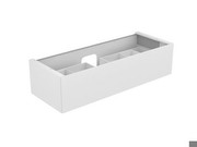Keuco Edition 11 - Waschtischunterbau 31261, 1 Frontauszug weiß/weiß - 31261380000
