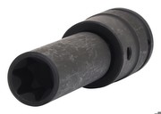 KS Tools 450.0454 3/4 Zoll Kraft-Bit-Stecknuss für T x -E-Schrauben, lang, E24