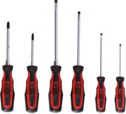 KS Tools 159.0020 Ergotorqueplus Schraubendreher-Satz, 6-teilig, PZundSchlitz