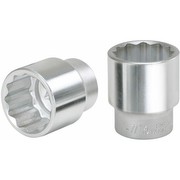 KS Tools 911.3536 3/4 Zoll Zwölfkant-Stecknuss, kurz, 1.7/16 Zoll