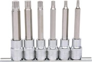 KS Tools 918.1358 1/2 Zoll Chrome Plus Bit-Stecknuss-Satz für Vielzahn - XZN -Schrauben, lang