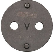 KS Tools 150.2073 Bremskolben-Werkzeug Adapter-V, ø 40 mm