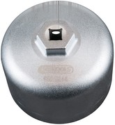 KS Tools 150.9214 3/8 Zoll Ölfilter-Schlüssel, SW 86.6 mm, 16 Flächen