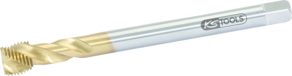 KS Tools 152.1021 TIN Gewindebohrer, M8 x 1