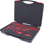 KS Tools 117.1850 3/8 Zoll Isolierter Steckschlüsselsatz, 16-teilig