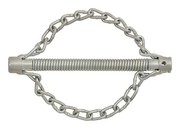 KS Tools 900.2283 Kettenschleuderkopf mit glatter Kette, ø 45 mm, 2 Ketten, Spirale 22 mm