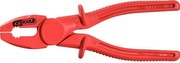 KS Tools 117.1639 Isolierte Kunststoff-Kombizange m.Schneidefunktion, 200 mm