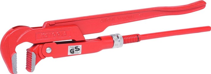 KS Tools 111.1000 Eckrohrzange, 90° gewinkelt, 1 Zoll