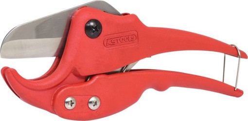 KS Tools 222.0002 Kunststoff-Rohrschere, Ø 0-42 mm