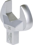 KS Tools 516.2236 14 x 18 mm Einsteck-Maulschlüssel, 36 mm