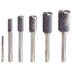 KS Tools 515.3233 HM Zylinder-Frässtift Form A mit Stirnverzahnung, 8 mm