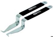 KS Tools 140.2202 Zierblenden und Lüftungsgitterentferner-Satz, 2-teilig