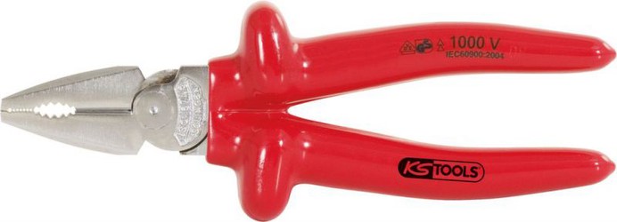 KS Tools 117.1278 Classic 1000 V Kraft-Kombinationszange, 160 mm