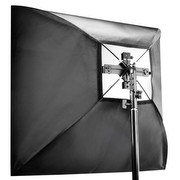 Walimex Blitzhalter Set inkl. Softbox (4-fach, 90x90cm)