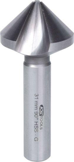 KS Tools 336.0075 HSS Kegel- und Entgratsenker 90°, 31 mm