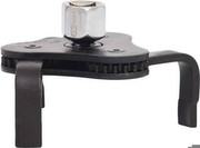 KS Tools 150.9314 Ölfilterspinne mit Adapter 1/2 Zoll auf 3/8 Zoll Antrieb, 65-138 mm