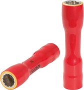 KS Tools 117.3853 3/8 Zoll Isolierte Stecknuss, Extra Lang, 10 mm