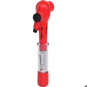 KS Tools 117.3805 3/8 Zoll Isolierter Drehmomentschlüssel mit Umschalt-Ratschenkopf, 2-27Nm