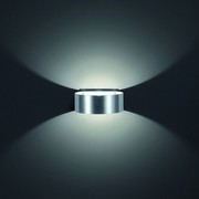 Helestra LED Wandleuchte ''Fosca'' 18/1328.07 / 18/1328.26 Farbe: Aluminium matt