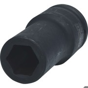 KS Tools 515.1422 3/4 Zoll Sechskant-Kraft-Stecknuss, lang, 22 mm