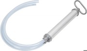 KS Tools 150.9255 Doppelwirkende Handpumpe DW Hub 260 ml 2 x 600 mm Schlauch