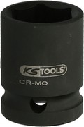 KS Tools 515.1736 1 Zoll Sechskant-Kraft-Stecknuss, kurz, 36 mm