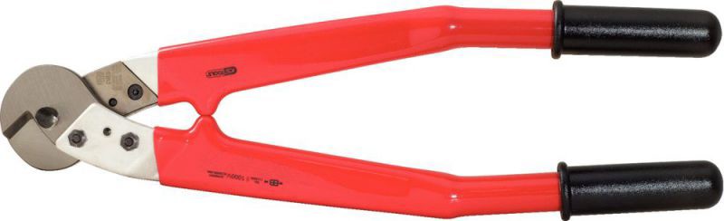 KS Tools 117.1266 Isolierte Drahtseil-Kabelschere, 600 mm