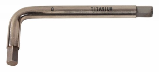 KS Tools 965.0406 Titan Plus Winkelstiftschlüssel für Innensechskantschrauben, 6 mm