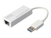 Digitus Assmann USB 3.0 to Gigabit Ethernet Adapter USB-A Male. 10/100/1000MBIT. USB 3.0 (DN-3023)