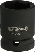 KS Tools 515.1765 1 Zoll Sechskant-Kraft-Stecknuss, kurz, 65 mm