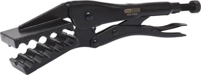 KS Tools 450.0350 Spezial-Klemm-Gripzange, Ø 8 -12 mm