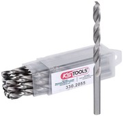 KS Tools 330.2055 HSS-G Spiralbohrer, 5.5 mm, 10-er Pack