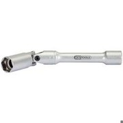 KS Tools 500.7312 3/8 Zoll Glühkerzen-Gelenknüsse, lang, L-150 mm, 9 mm