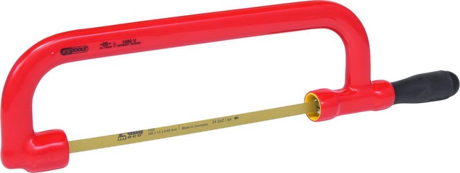 KS Tools 117.1323 Isolierte Metallbügelsäge, schwere Ausführung, 520 mm