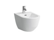 Laufen Pro Wandbidet L: 53 B: 36 cm, Eckventile innenliegend pergamon, 8309520493021