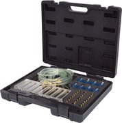 KS Tools 150.1580 Common-Rail-Injektoren-Prüfsortiment mit 8 Messrohren, 65-teilig