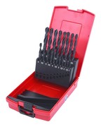 KS Tools 330.1620 HSS-R Spiralbohrer-Satz in Kunststoffkassette, 19-teilig, 1-10 mm