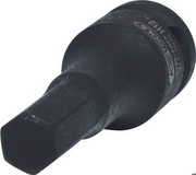 KS Tools 911.0929 1/2 Zoll Kraft-Bit-Stecknuss für Innensechskant-Schrauben, lang, 12 mm