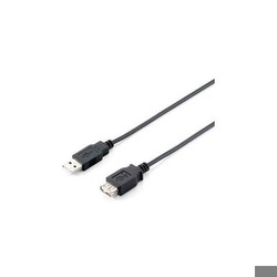 EQUIP USB 2.0 Verlaengerung A->A 5m S/B schwarz