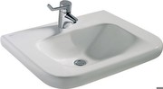 Ideal Standard Contour 21 Waschtisch unterfahrbar B: 65 T: 55 cm, ohne Überlauf weiß, S253301