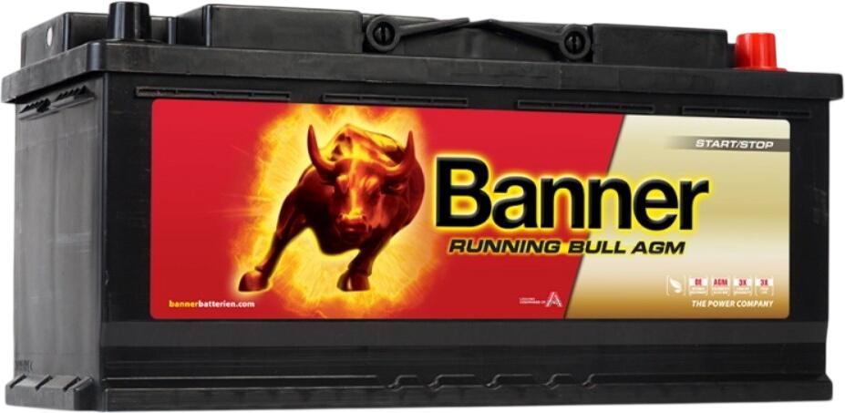 Banner Running Bull AGM 105 Ah 605 01