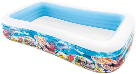 Intex Schwimm Center Family Pool Tropical Reef