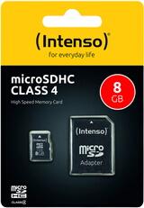 Intenso microSD Karte Class 4 8GB (3403460)