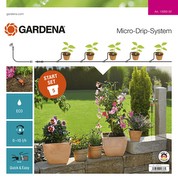 Gardena Micro-Drip-System Start Set Pflanztöpfe S