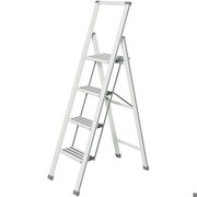 Wenko Alu-Design Klapptrittleiter 4-stufig 601017100