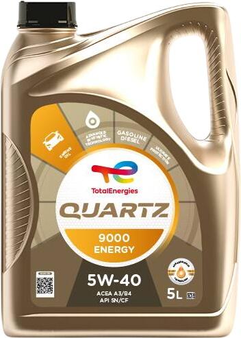 Total Quartz 9000 Energy 5W-40 5 l
