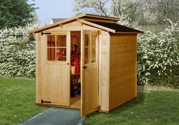 WEKA Gartenhaus 323 lasiert Gr. 2