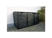 Promadino Mülltonnenbox Vario III für 3 Tonnen