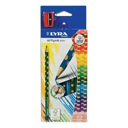 Lyra Groove Slim Farbstifte 12 Stk.