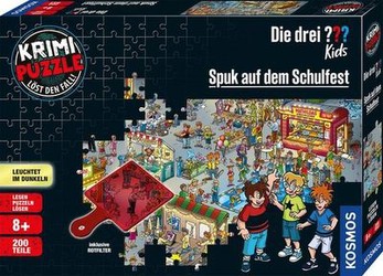 Kosmos Krimi Puzzle: Die drei ??? Kids - Spuk auf dem Schulfest